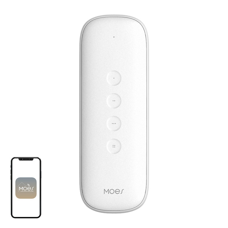 MOES ZR-SR-R01-WH ZigBee-scenekontakt, IP55 (hvid)