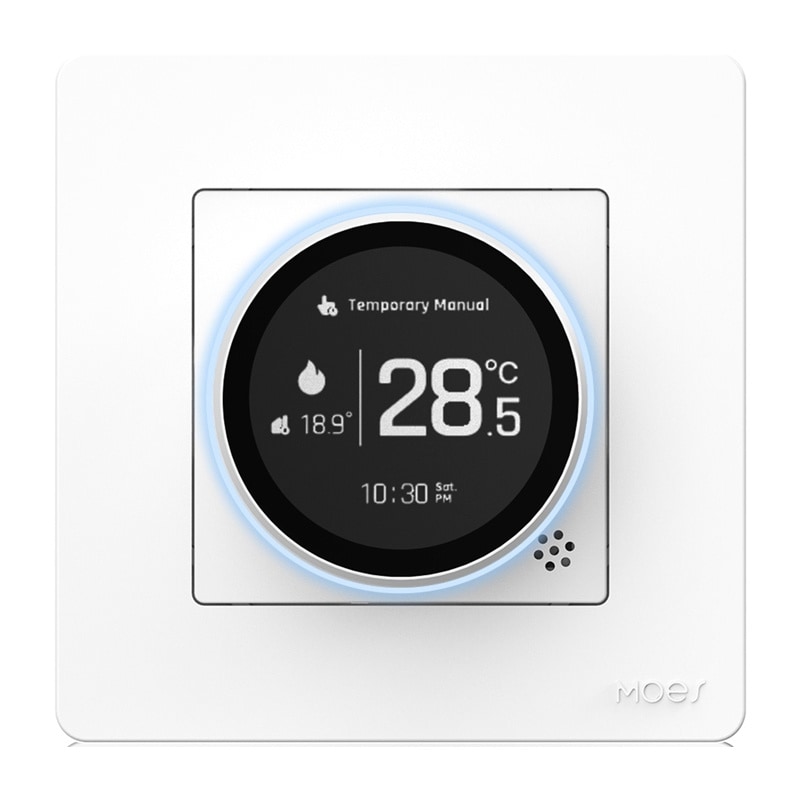MOES ZHT-SR-GB ZigBee-termostat til elvarme