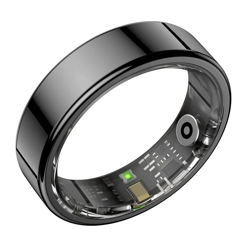 COLMI RING 2 Smurt ring, størrelse 8 (sort)