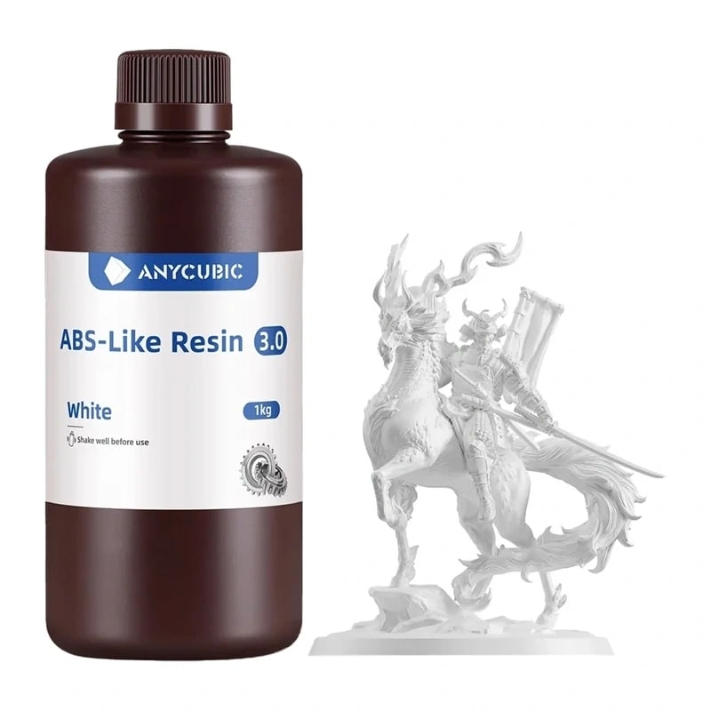 ANYCUBIC ABS-lignende resin 3.0 (hvid)
