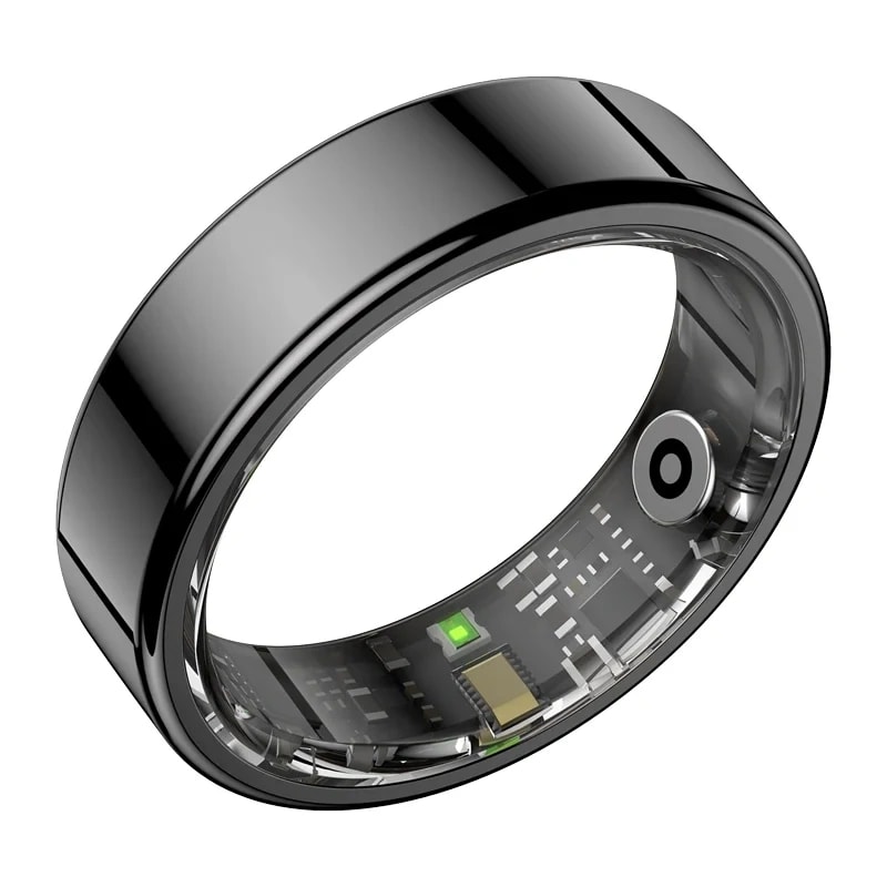 COLMI RING 2 Smurt ring, størrelse 7 (sort)