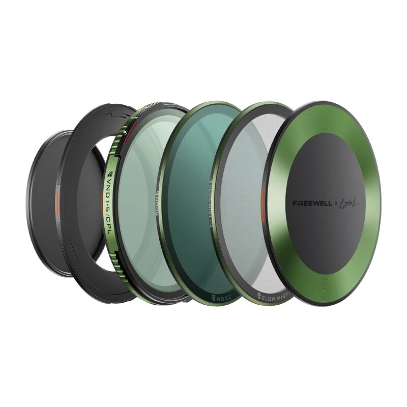 Sæt med variabelt ND-CPL-filter til Freewell Brandon Li, 67 mm