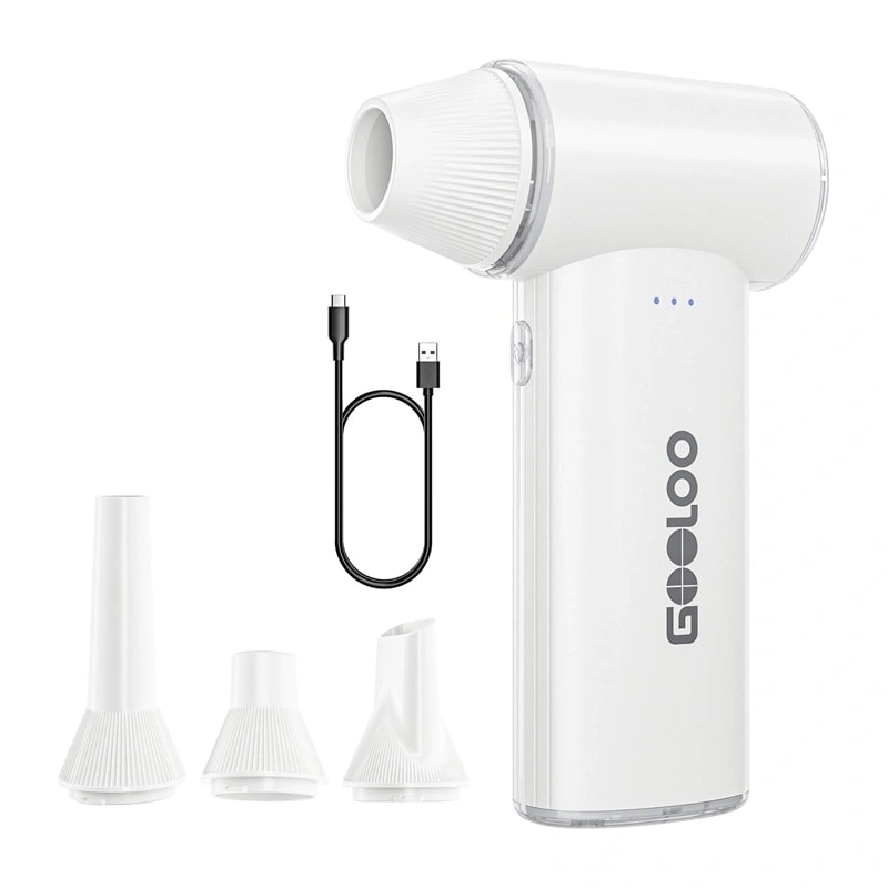 GOOLOO F3 elektrisk blæser (hvid)