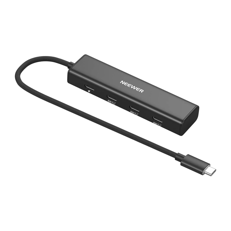 Hub NEEWER 4-i-1 med 4 USB-C-porte