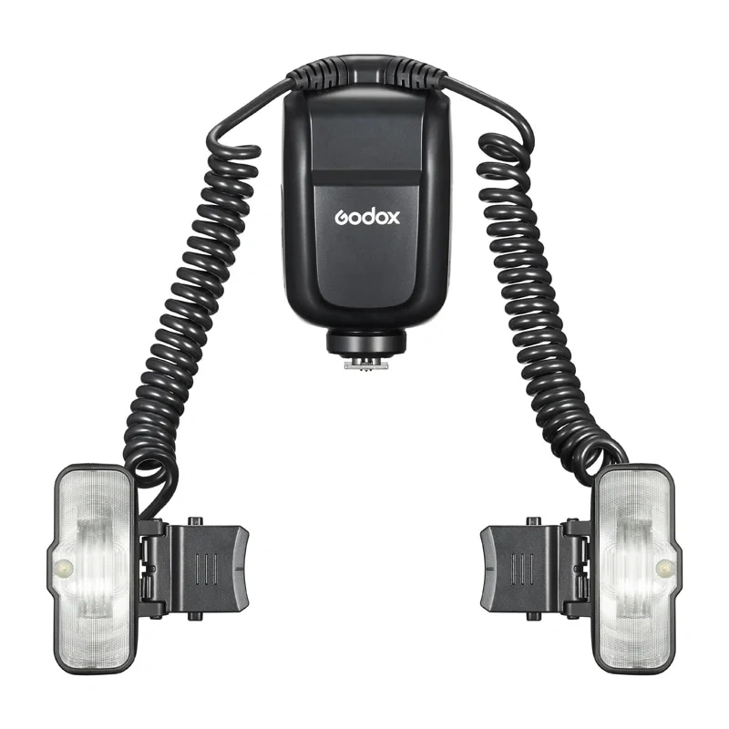 GODOX MF-T76 makroblitz med to lyshoveder til Canon