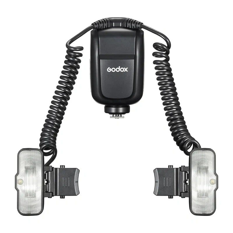 GODOX MF-T76 makroblitz med to lyshoveder til Sony