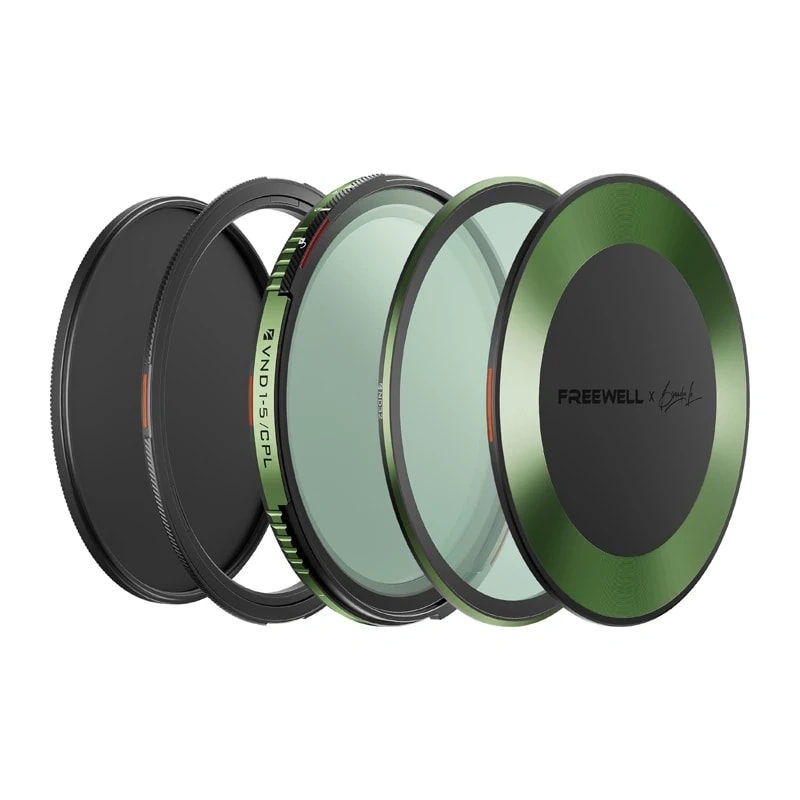 Sæt med variabelt ND-CPL-filter til Freewell Brandon Li 95 mm