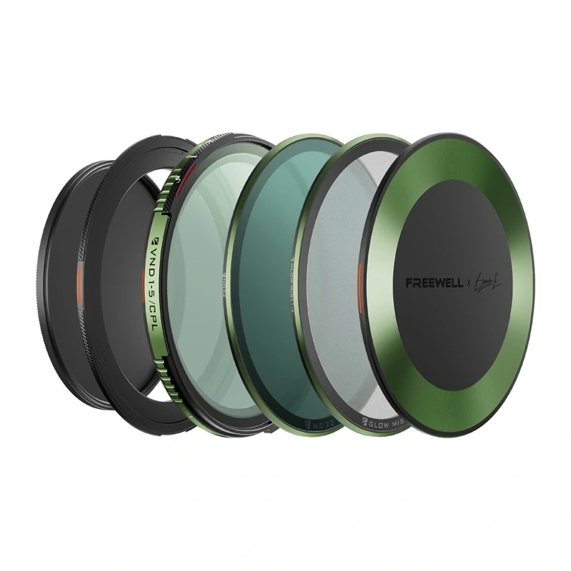 Sæt med variabelt ND-CPL-filter, Freewell Brandon Li, 86 mm