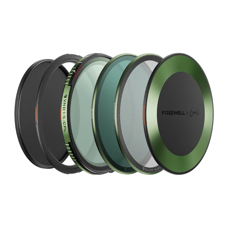 Sæt med variabelt ND-CPL-filter til Freewell Brandon Li 95 mm