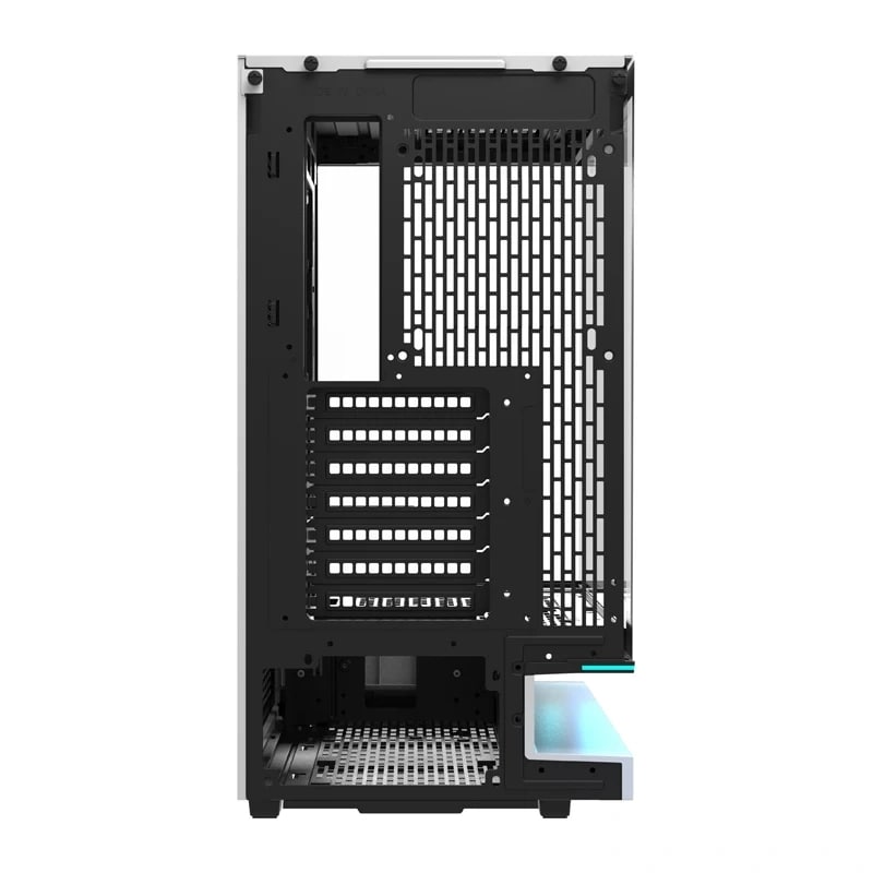 DarkFlash F1 ATX-computerkabinet + 6 blæsere (hvid)