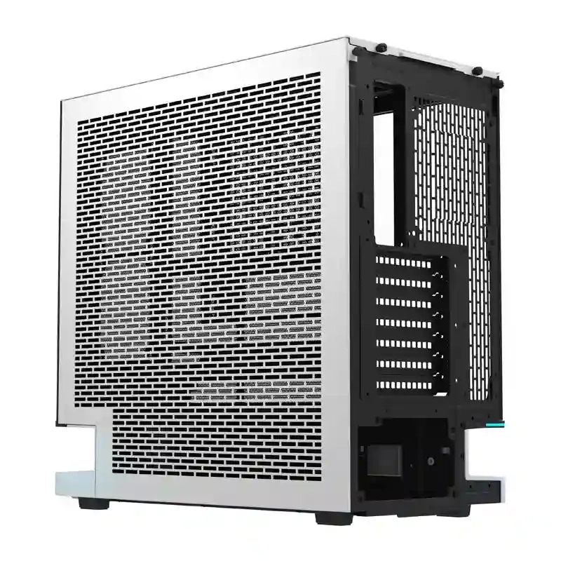 DarkFlash F1 ATX-computerkabinet + 6 blæsere (hvid)
