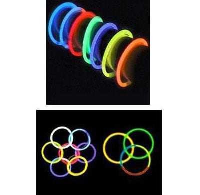 15ST Självlysande Glowsticks / lysstavar