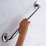 Badeværelsehåndtag i metal - 30cm